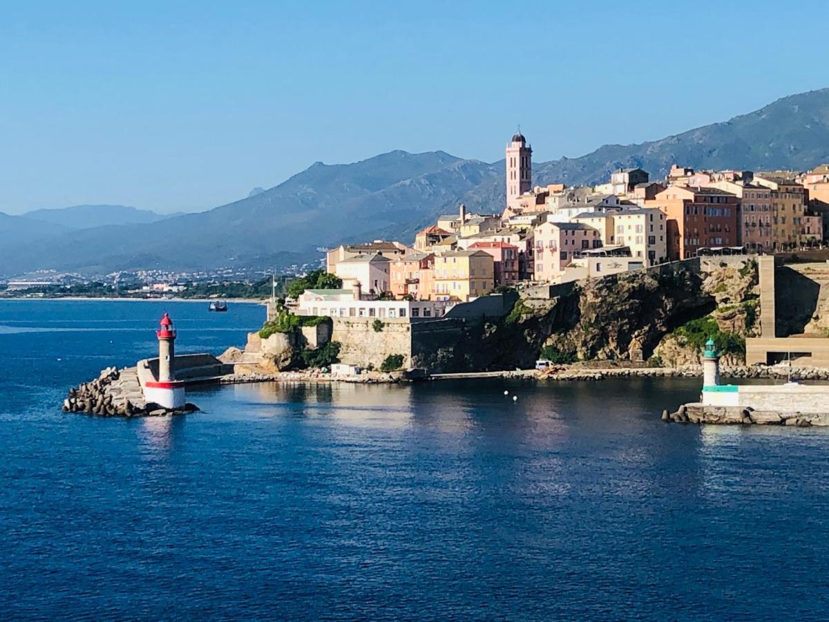 Appartement Vue mer Citadelle Bastia  Exterior foto