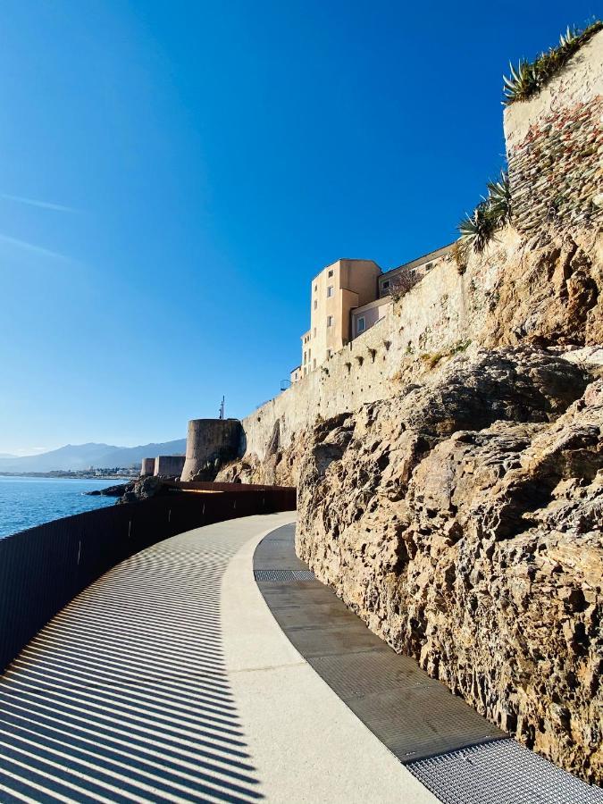 Appartement Vue mer Citadelle Bastia  Exterior foto